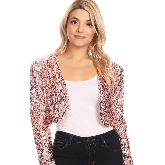 AnnaKaci sequin formal crop jacket - Picture 2 of 3